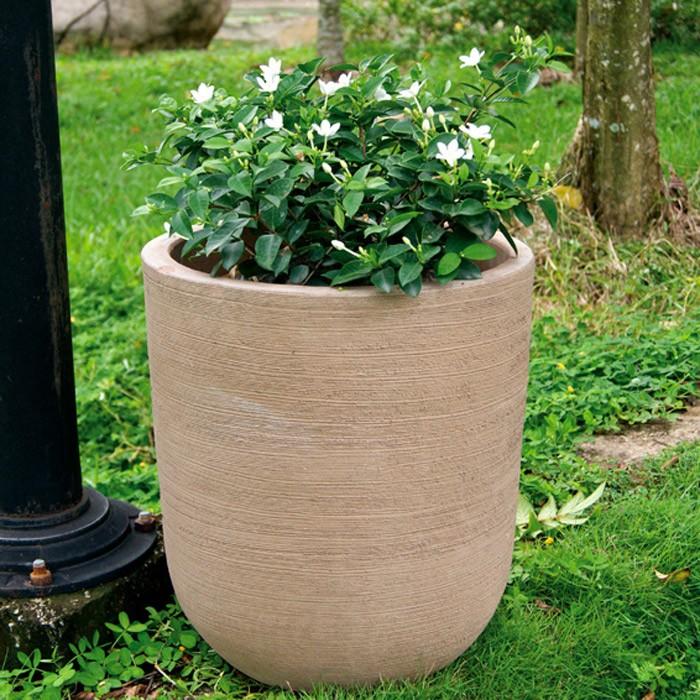 プランター 植木鉢 テラコッタ アンティーク調ポット テラトゥープ ユーポット 51×59cmの画像