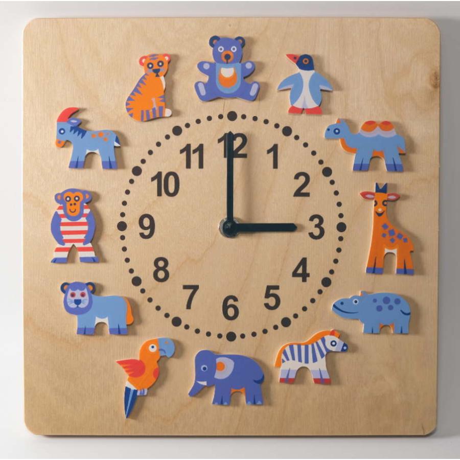 壁掛時計 掛け時計 壁掛け時計 動物たち 誕生日 Heller ヘラー社 ドイツ 子供部屋 子ども部屋 男の子 出産 出産 プレゼント いーいんてりあ 御祝 誕生日 女の子 392 2 日本限定