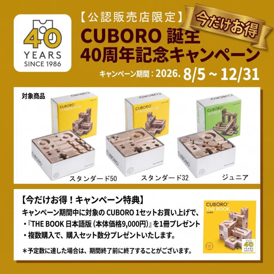 キュボロ ジュニア オリジナル遊び方作例付き 正規輸入品 木のおもちゃ 積木 積み木 cuboro ビー玉転がし ピタゴラスイッチ 知育 出産祝 誕生日 プレゼント | cuboro | 01