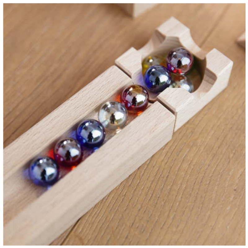 キュボロ ジュニア オリジナル遊び方作例付き 正規輸入品 木のおもちゃ 積木 積み木 cuboro ビー玉転がし ピタゴラスイッチ 知育 出産祝 誕生日 プレゼント | cuboro | 06