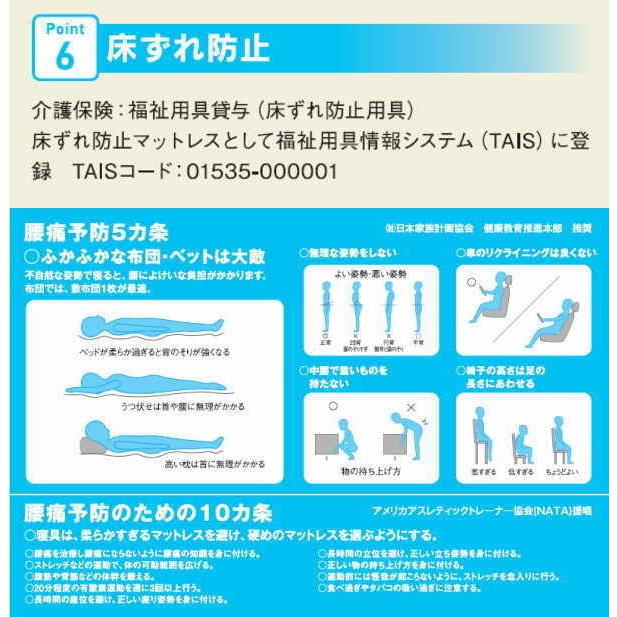 ファインエアー ツインマットレス セミダブル 【敷布団タイプ】 日本製