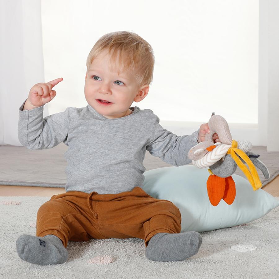 コットンクラッチリング FE52312 ラトル 布製 ベビー 赤ちゃん 布のおもちゃ 玩具 知育 出産祝 誕生日 プレゼント｜e-interia｜05