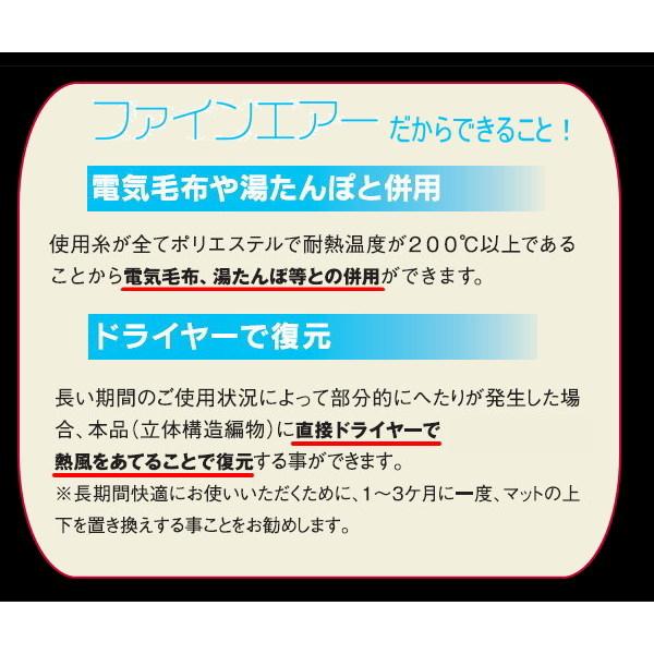 ファインエアーポータブル 約70×200cm 【プレミアムエアー】高反発