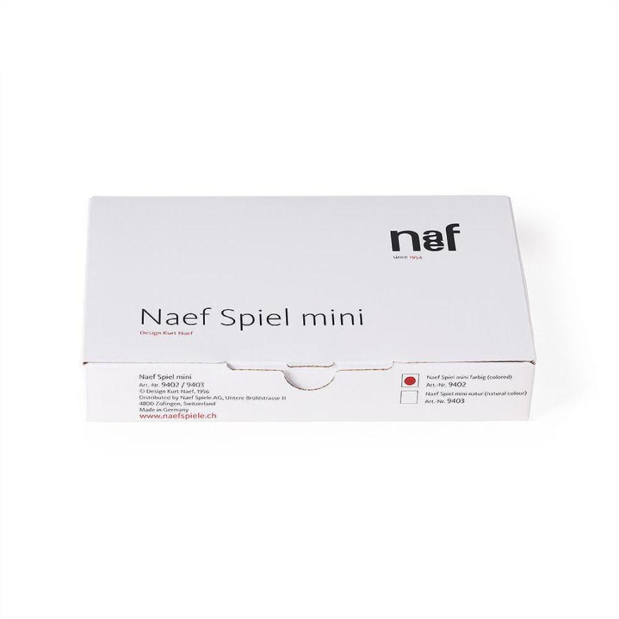 ネフ社の積木 ミニネフスピール・白木 Naef naefspiel 【正規輸入品 
