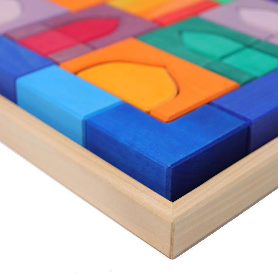 グリムス社　積み木　アラビアンブロック アラビアンブロック 木のおもちゃ 積木 積み木 つみき 知育 玩具