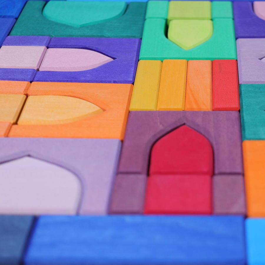 アラビアンブロック 木のおもちゃ 積木 積み木 つみき 知育 玩具 出産