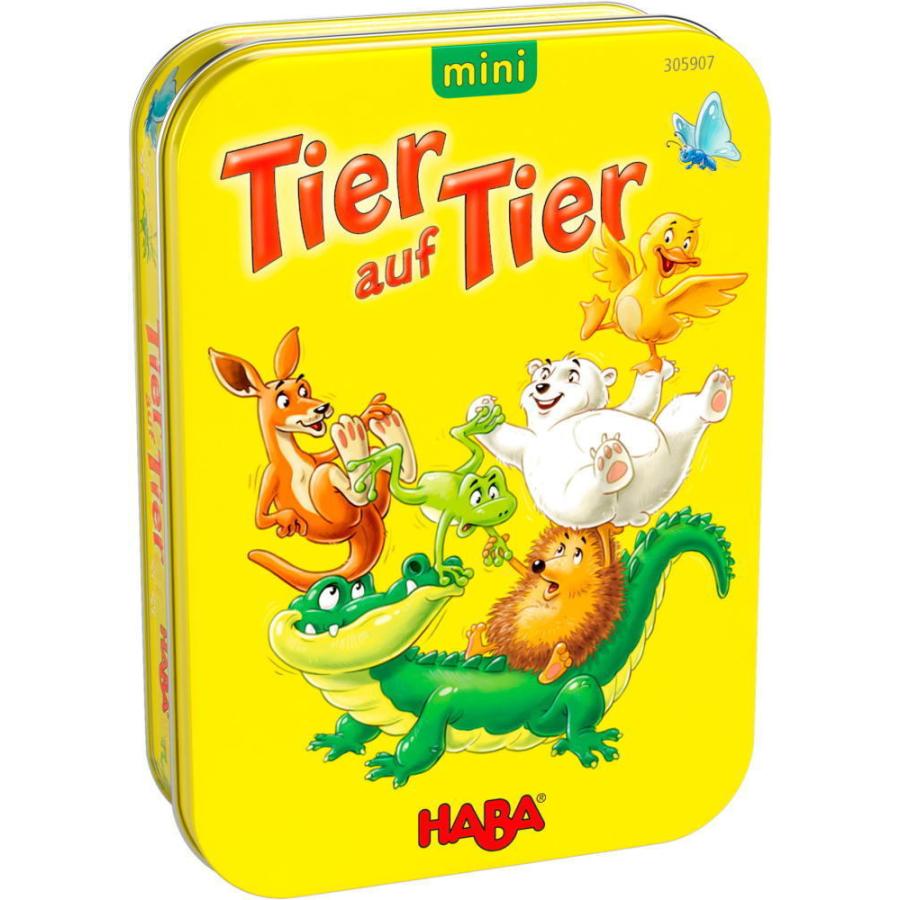ハバ（HABA） リトルゲーム・ワニに乗る HA305907 tier auf tier HABA