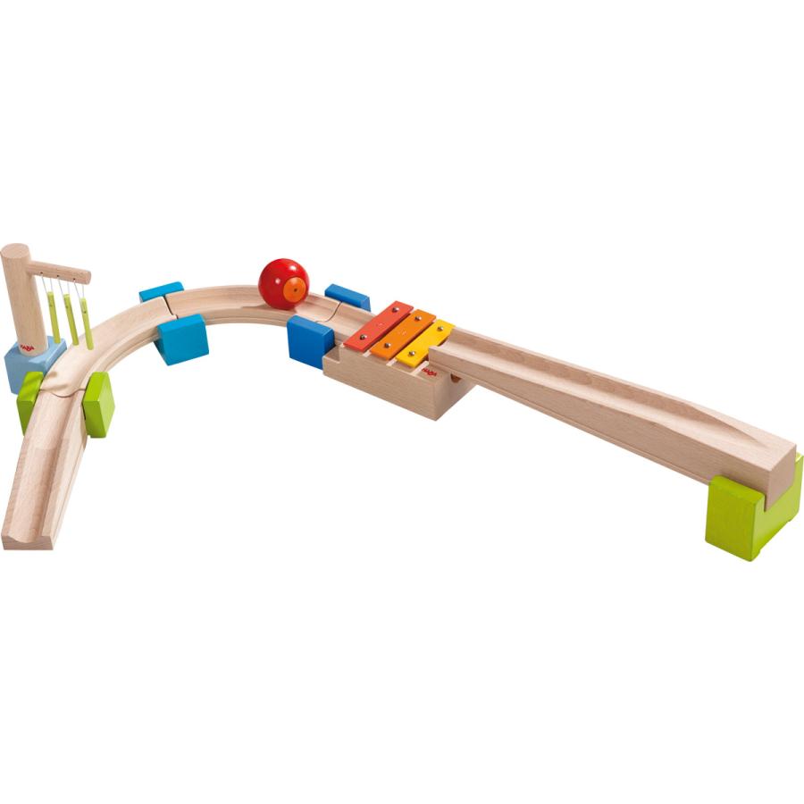 ハバ - ベビークーゲルバーン・メロディー HA7095 木の手あそび 木製 知育 線路 HABA ＦＲＧ手あそび 生み出すこと御祝 生まれ落ちる日 クリスマス 差し上げ物 おもちゃ-ゲーム、おもちゃ