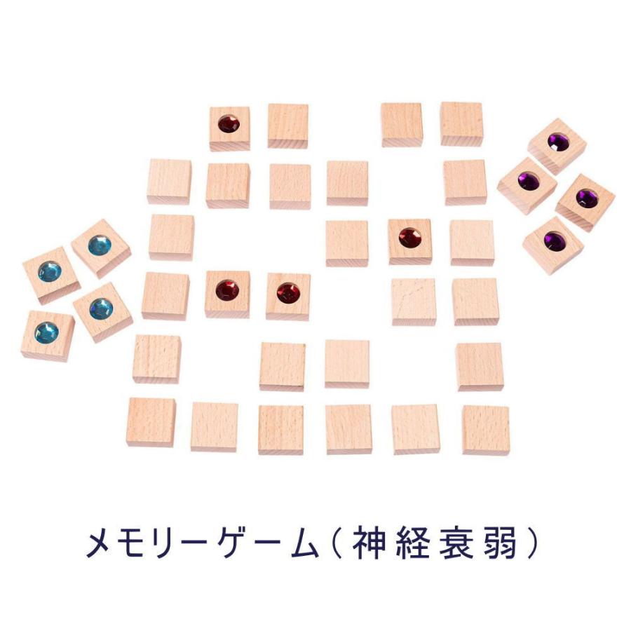 ジュエルメモリー デュシマ社 木のおもちゃ 積木 積み木 つみき ドミノ