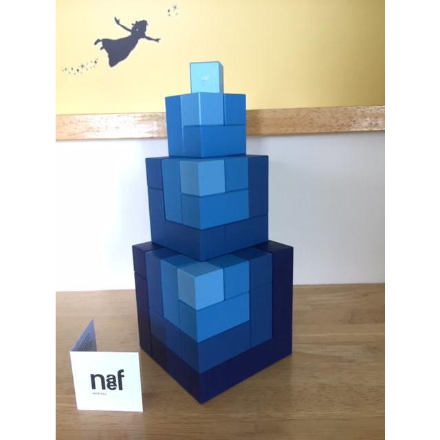 naef ネフ社 キュービックス 青 木のおもちゃ 積木 積み木