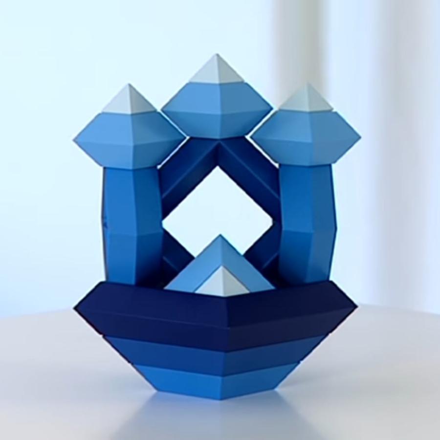 naef ネフ社 ダイアモンド・青 Diamant Naef 木のおもちゃ 積木 naef ネフ社 ダイアモンド・青 Diamant Naef 木のおもちゃ 積木