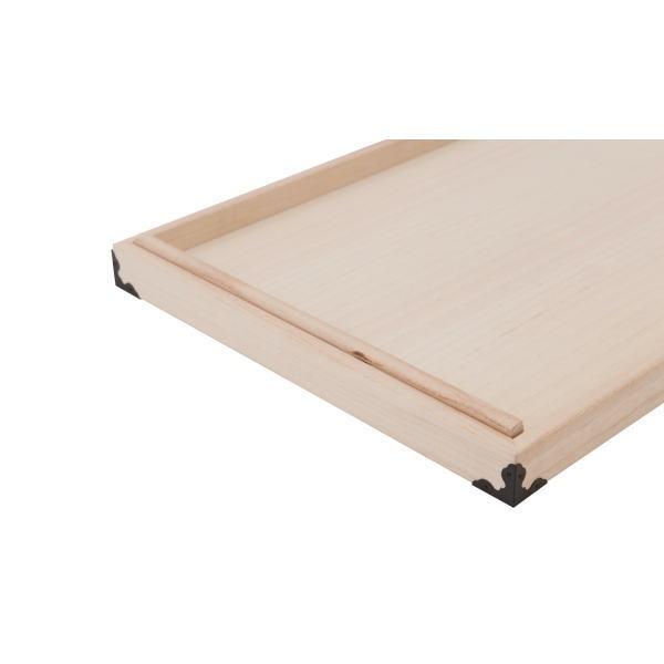 キャスター付き 桐衣装箱 5段 高さ54cm 隅金具付 桐ケース 衣装ケース