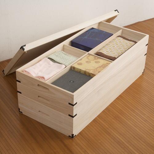 桐衣装箱 3段 高さ35cm 桐衣装ケース 桐たんす 桐タンス 桐チェスト 桐