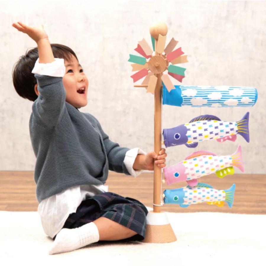 Puca プーカ ベビースタンド ソラ 室内 鯉のぼり 節句 こどもの日 Puca (プーカ) BABY STAND ベビースタンド アラタ 【名入れ木札付き