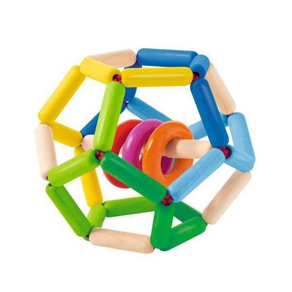 SE ボール 木のおもちゃ 赤ちゃん ベビー はがため ラトル 玩具 ドイツ 出産 御祝 誕生日 プレゼント | セレクタ | 01