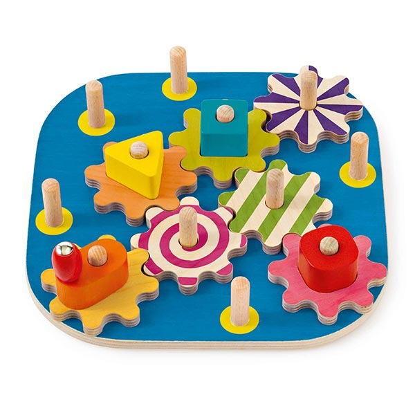 セレクタ ギアボード 木のおもちゃ SERECTA ドイツ 知育 玩具 出産 御祝 誕生日 クリスマス プレゼント | セレクタ