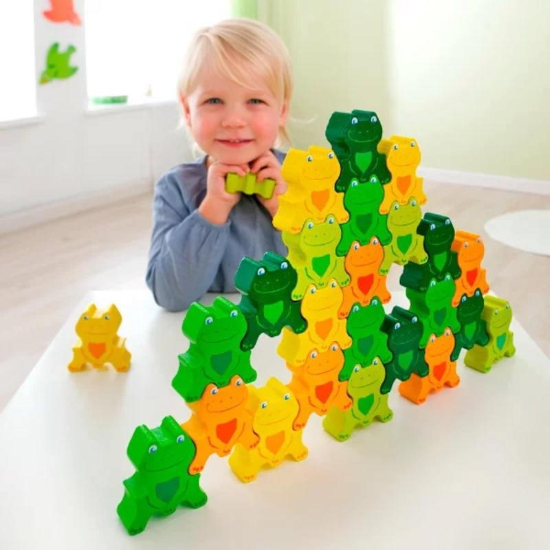 ハバ かえるつむつむ・25 HABA ハバエデュケーション 木の