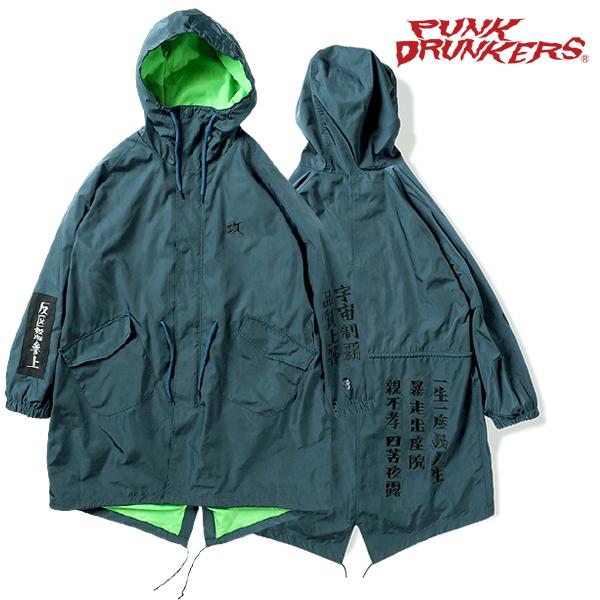 即納 最大半額 Punk Drunkers 特攻モッズコート Blue パンクドランカーズ ブルー 最も優遇 Epicmountainbike Com