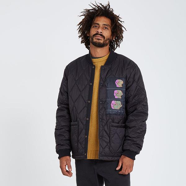 アウター　VOLCOM  LOOKSTER BLACK COMBO JACKET BLC ボルコム｜e-issue｜15