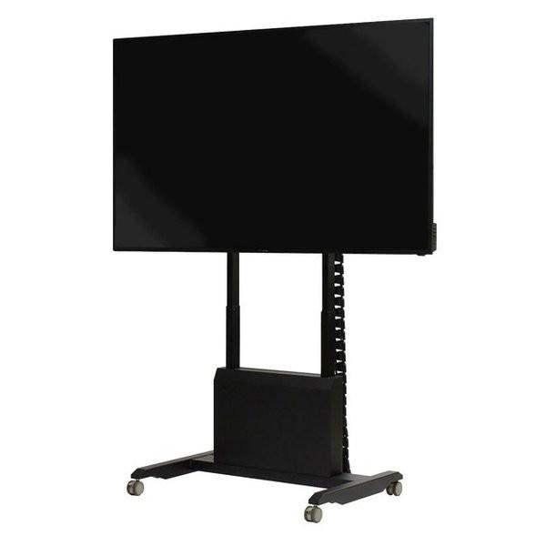 受注生産 超大型ディスプレイスタンド 電動昇降装置付 70 100インチ 画面中心高さ目安1150 1800mm Mh 7010 E事務用品 通販 Yahoo ショッピング
