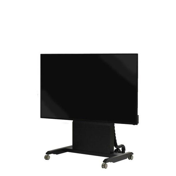 受注生産 超大型ディスプレイスタンド 電動昇降装置付 70 100インチ 画面中心高さ目安1150 1800mm Mh 7010 E事務用品 通販 Yahoo ショッピング