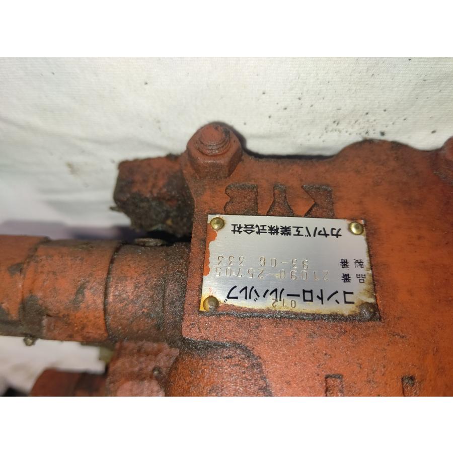 クボタ KX012 ミニ油圧ショベル コントロールバルブ : イー重機