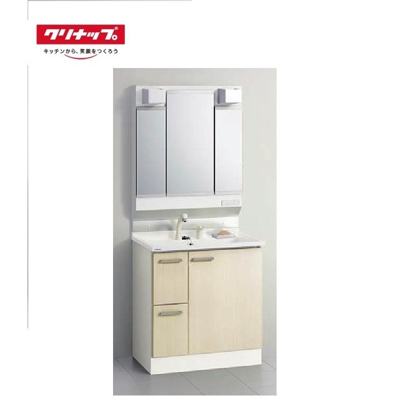 クリナップ Bga 洗面化粧台 ３面鏡 片引出 扉色 ペールウッド N M H75gaeh Bgal752hmkwn イー住設 通販 Yahoo ショッピング