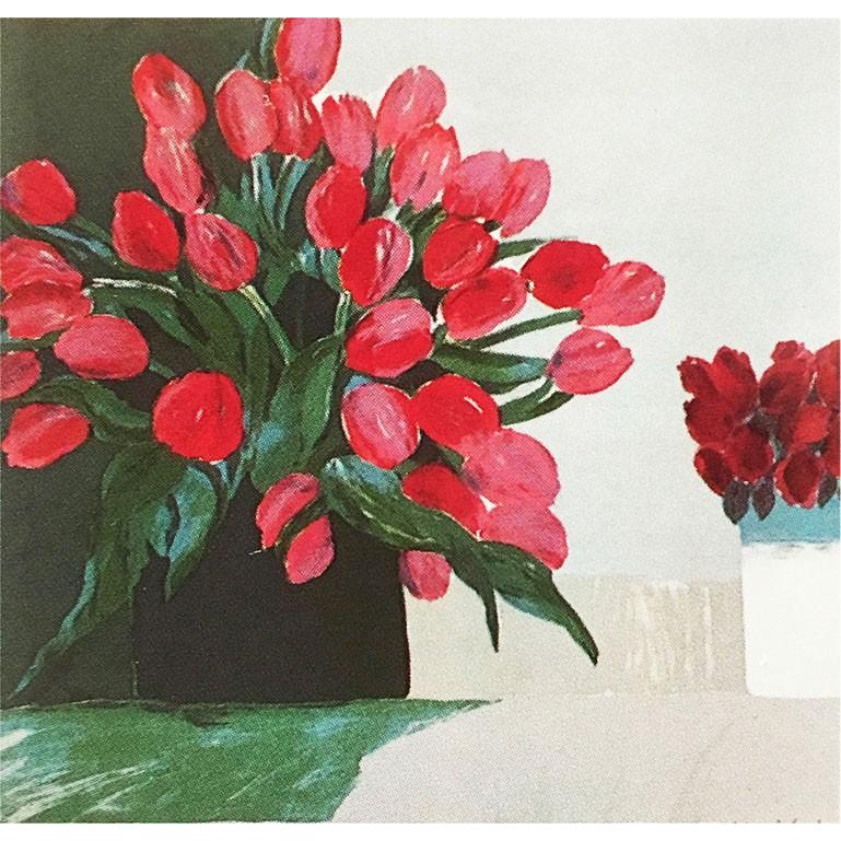 ロジェ ミュール チューリップのブーケ リトグラフ 巨匠の絵画 230rm 掛け軸 表装 絵画 川端美術店 通販 Yahoo ショッピング