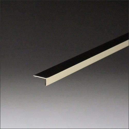 真鍮アングル 不等辺 0.8x10x60x2000mm ゴールド 磨き(#400 