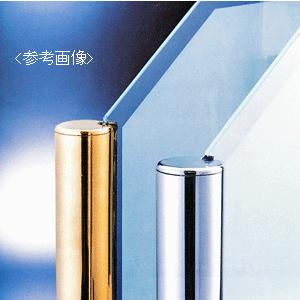 ガラススクリーンポール ブースバー Pタイプ 一方 32mm X L300mm 平頭 丸座固定 ゴールド Bpc32 Sen 300 F M G オンラインショップ E 金物 通販 Yahoo ショッピング