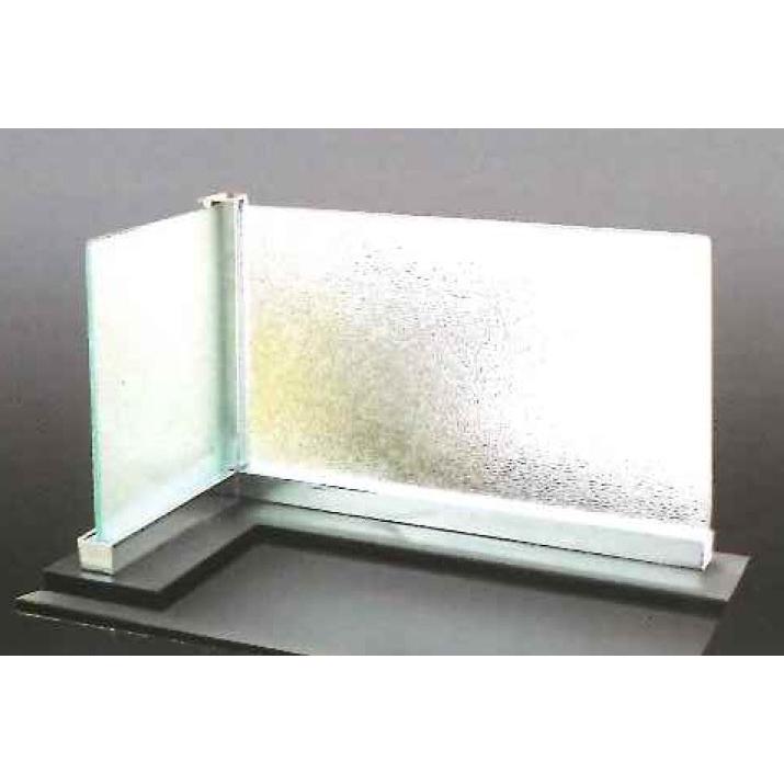 数量限定販売 ガラススクリーンポールsタイプ フレーム 平二方 L0mm 30mm 角型 X L0mm ボール頭 クローム ガラスを利用した店内の間仕切りをおしゃれに仕上げます プライベートな空間を保ちながら より開放的に明るいお店づくりが可能になります Bss30k Fl2h 0