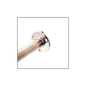 足掛金物 CPB-1 足掛ブラケット 38mm エンド用 クローム カウンター 足