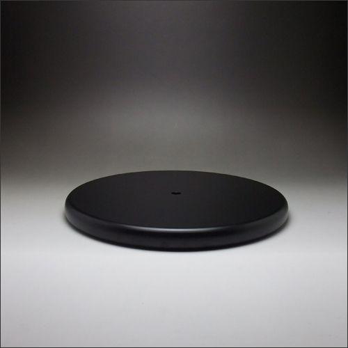 ＤＳＰポール脚用 ラウンドベース 500mm 黒塗装