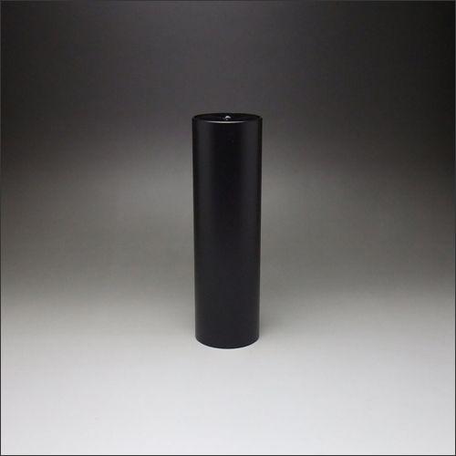 テーブル脚 アイアン DSPポール脚 60mm径 x 高さ350mm 黒塗装 (天板受