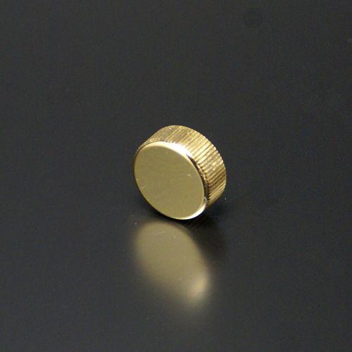 化粧ナット 15mm 真鍮製 ローレットタイプ EPN-D15R ゴールド｜e-kanamono