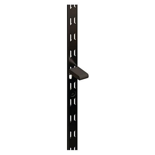 棚柱 最薄 リーフ棚柱 KTR-2R 1820mm ブラック 60本ケース入