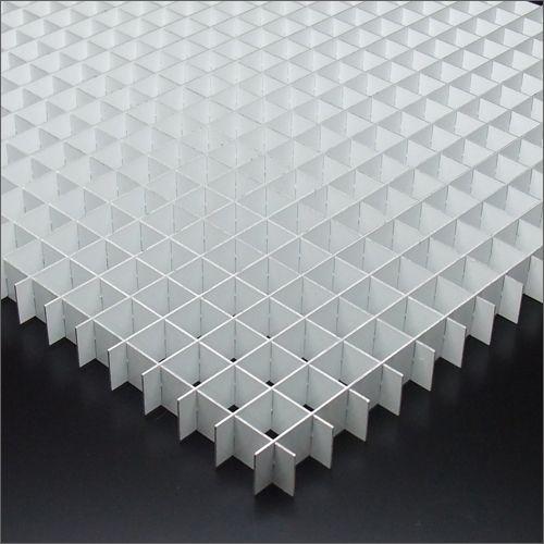 アルミルーバー 天井格子 15mm LGA-15-15S ホワイト 630mm x 1260mm 10枚ケース入