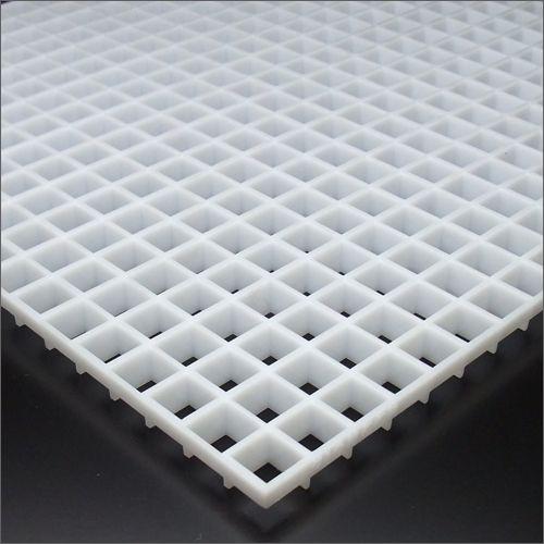 プラスチックルーバー 天井格子 15-11mm LGP-15-11W 乳白色 608mm x 1216mm 15枚ケース入