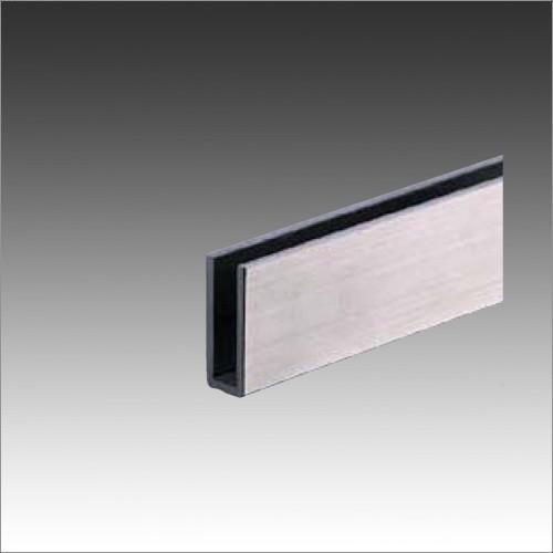ステンレス厚口破損止 チャンネル材 12mm用x55x3000mm ヘアライン