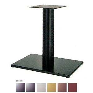 テーブル脚 アイアン ボンドS7550 ベース550x370 パイプ76.3φ 受座240x240 基準色塗装 AJ付 高さ700mmまで DIY 脚 パーツ