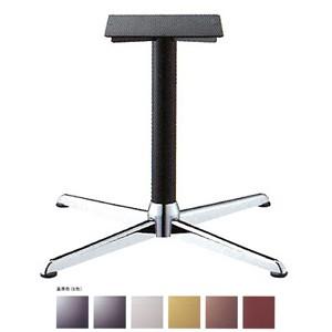 テーブル脚 アイアン コルサエルS2900 ベース640x640 パイプ76.3φ 受座350x350補強付 クローム/塗装パイプ AJ付 高さ700mmまで DIY 脚 パーツ