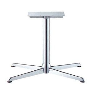 テーブル脚 アイアン コルサエルS31000 ベース800x560 パイプ76.3φ 受座250x400補強付 クロームメッキ AJ付 高さ700mmまで DIY 脚 パーツ
