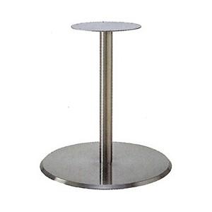 テーブル脚 アイアン フラットS7520 ベース520φ パイプ60.5φ 受座280φ ステンレスヘア 高さ700mmまで DIY 脚 パーツ テーブル脚 アイアン DIY 脚 パーツ フラットS7520 ベース520φ パイプ