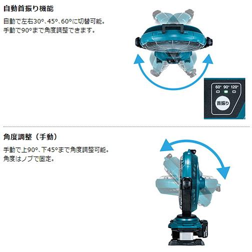 マキタ Makita CF003GZ 充電式産業扇 本体 新品未使用 マキタ（makita） 充電式産業扇 CF003GZ 40V 18V AC100V 本体のみ 新品