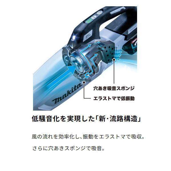 マキタ（makita） 充電式クリーナ CL002GZW 白 本体のみ 40V 新品 掃除