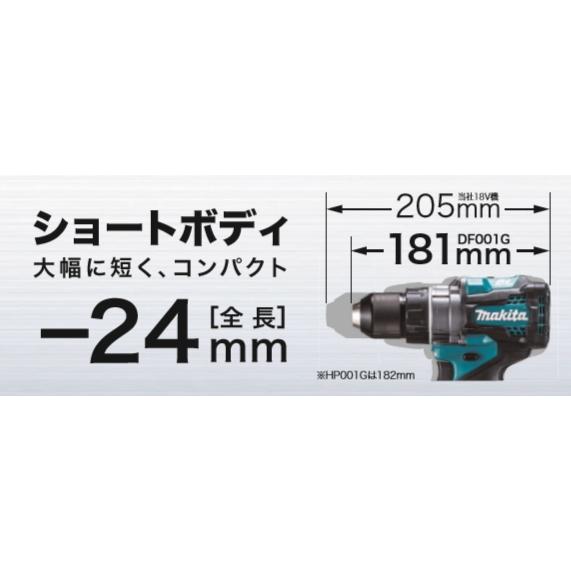 マキタ 充電式ドライバドリル DF001GZ 本体のみ 40V 新品 : e マキタ 充電式ドライバドリル DF001GZ 本体のみ 40V 新品 : e