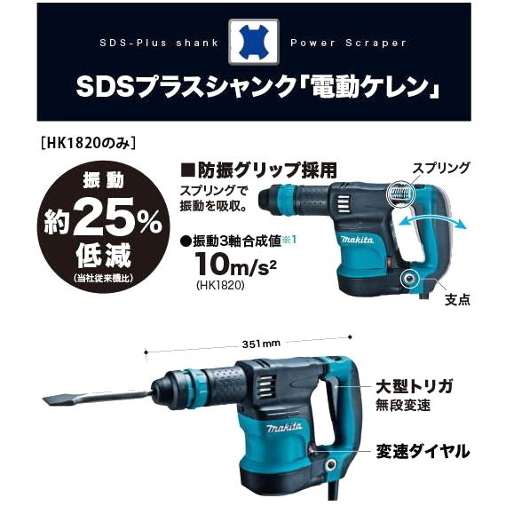 マキタ（makita） 電動ケレン HK1820 新品 : 有限会社金子金物店 