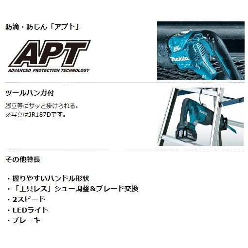 マキタ（makita） 充電式 レシプロソー JR360DZ 本体のみ 18V+18V＝36V 