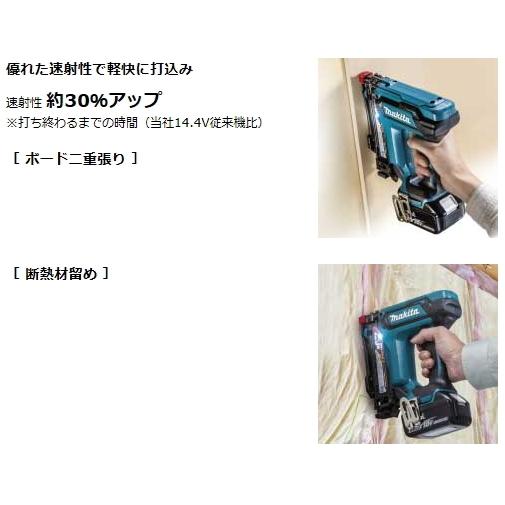 マキタ（makita） 充電式タッカ ST121DZK 本体のみ ケース付 18V 新品 