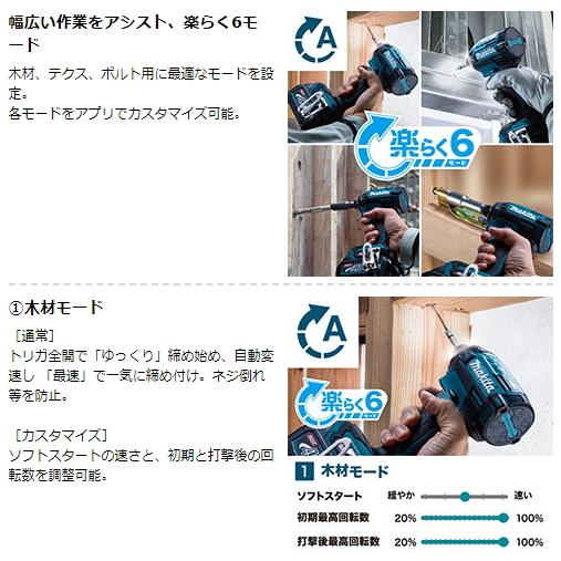 マキタ 充電式インパクトドライバ TD002GRDX 青 40V 2.5Ah 新品｜e-kanamonoya｜06